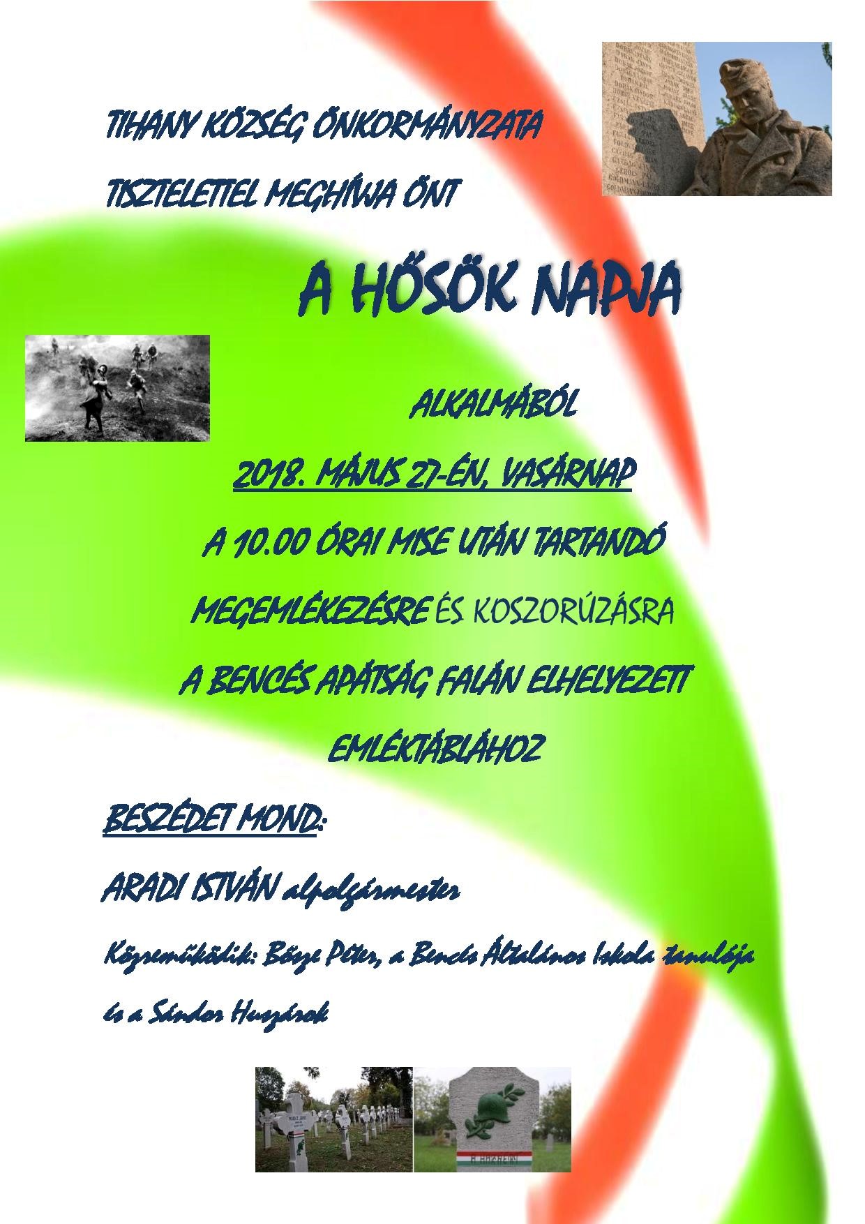 Hősök napi megemlékezés