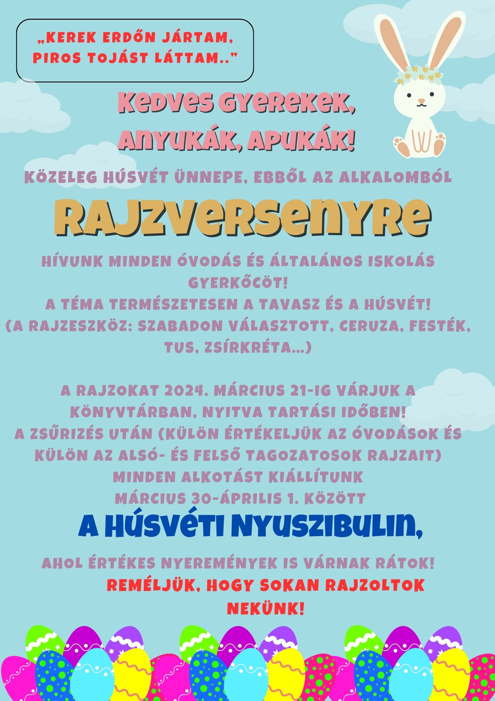 rajzverseny plakát
