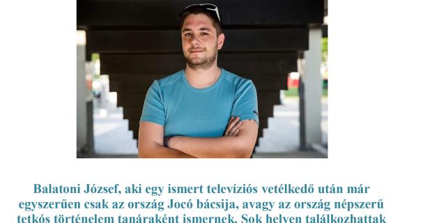 Meghívó - Balaton József interaktív előadása